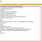 Conversion Tracking Snippet Code, conversion tracking, ppc